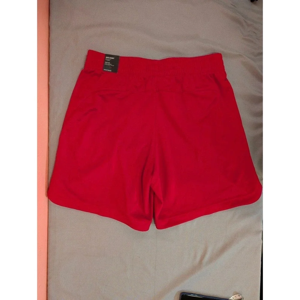 Adidas Sport Shorts Red Athletic Gym Training Soccer‎ Basketball Mens Size L